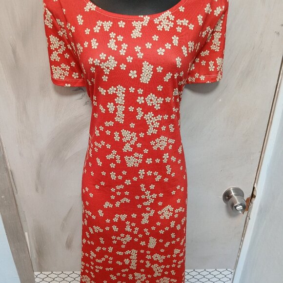 Shall We Flower TShirt Dress - Picture 1 of 11